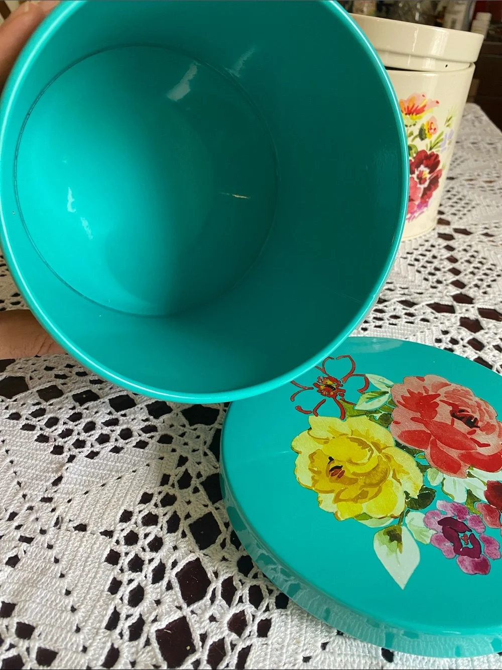 Pioneer Woman Garden Meadow Canister Set of 3